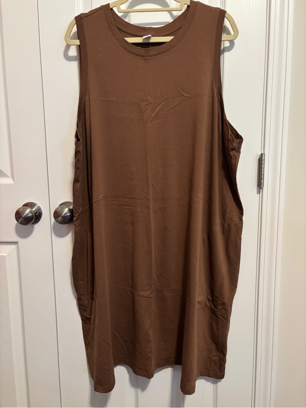 Old Navy Brown Sleeveless Tank Dress